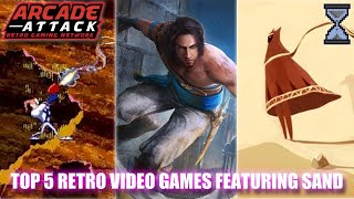 Top 5 Retro Video Games Featuring Sand - Including Prince of Persia & Earthworm Jim 2
