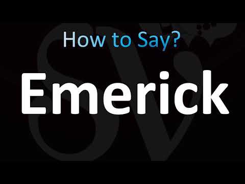 How to Pronounce Emerick (CORRECTLY!)