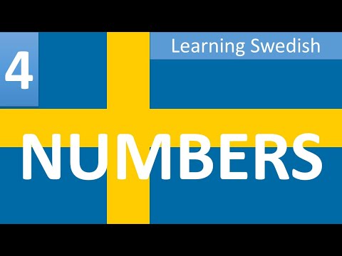 Lesson 4   Numbers in Swedish