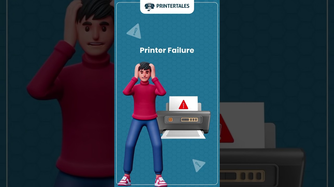How to fix your HP printer failure error #printertales #printerproblems #hpprinter #error #hp #fix