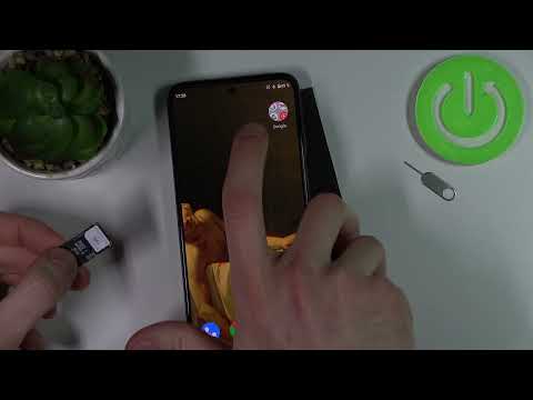 Как вставить сим карту в MOTOROLA Moto G41 / Как вставить карту памяти в MOTOROLA Moto G41