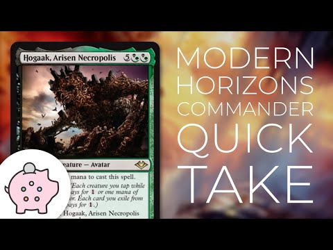 Hogaak, Arisen Necropolis | Modern Horizons Spoiler | EDH | Budget | Tokens | Commander Quick Take