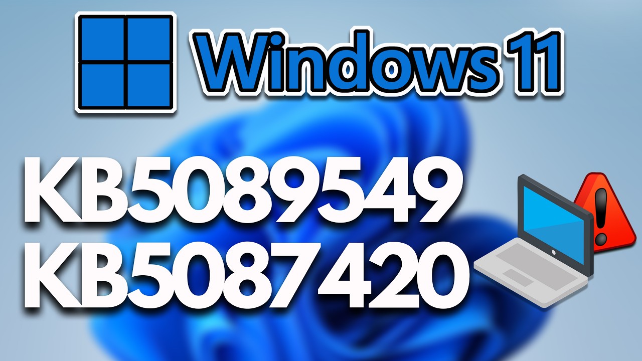 【Windows 11】更新プログラム KB5089549KB5087420）のインストールに失敗する場合の対処方法