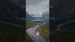 Psaumes 119:169-176 Louis Segond #labible #biblevision
