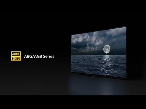 Sony - BRAVIA - A8G/AG8 Series - 4K HDR OLED image 1