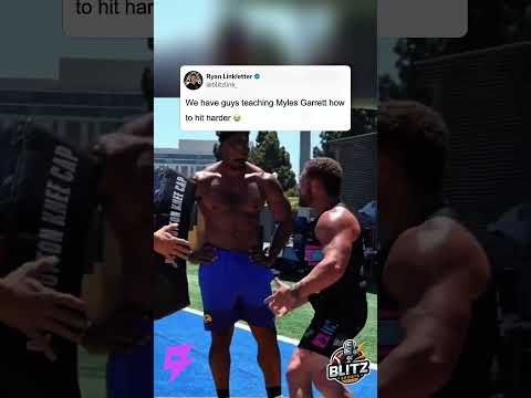 Myles Garrett is basically thanos of the NFL at this point #nfl #football