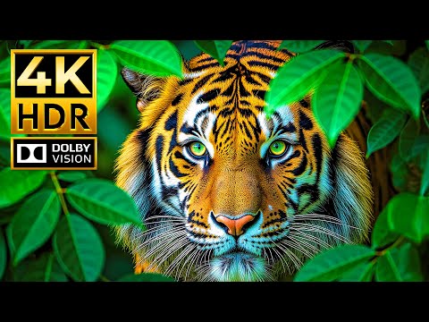 AMAZING ANIMALS 4K HDR 120FPS - Dolby Vision | Cinematic Sound