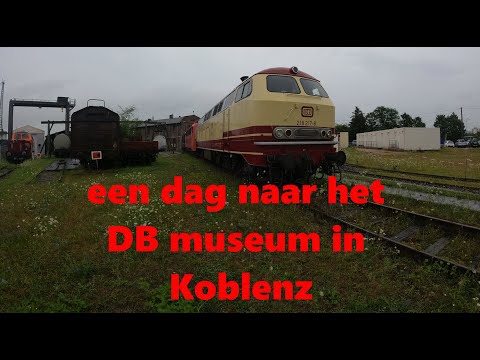 een dag door het DB museum in koblenz rondlopen
