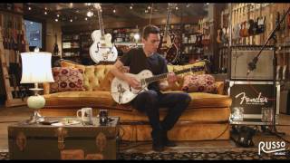 Video thumbnail for Snacks 023:  Gretsch Vintage Select '59 Silver Jet G6129T-59 by Russo Music