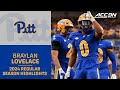 Braylan Lovelace 2024 Regular Season Highlights Pitt Linebacker