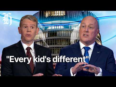 Thumbnail for Schooled: Luxon and Hipkins get heated over education