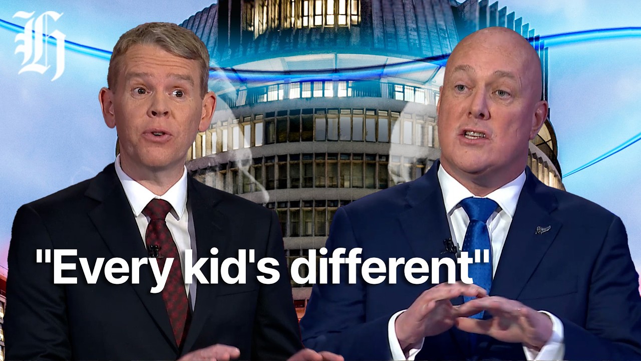 Schooled: Luxon and Hipkins get heated over education