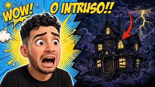FUI PRESO NO ARMÁRIO PELO INTRUSO! O Jogo Mais Assustador do Roblox! 😱