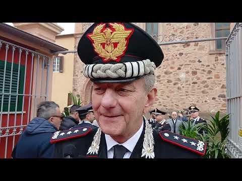 Inaugurazione Caserma Carabinieri Rio, parla il Comandante Interregionale Generale  Aldo Iacobelli