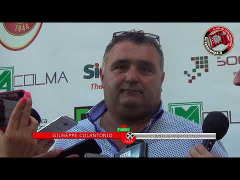 Turris-Nocerina 2-1 | Coppa Italia Serie D | intervista Giuseppe Colantonio | 02 09 2018