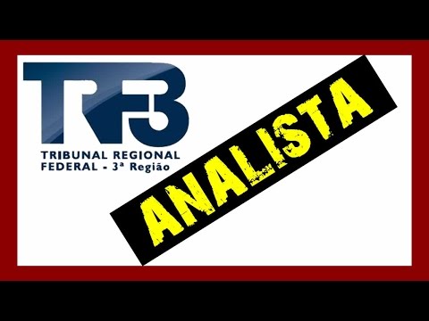 Apostila TRF 3 Regiao Analista Judiciário PDF e Impressa