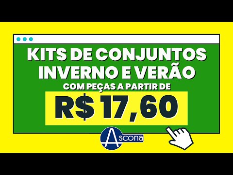Você procura moda verão ou inverno pra revenda? Na Ascona tem as duas opções, o ano todo!
