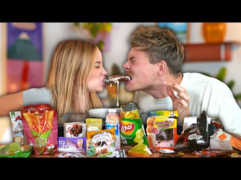 Wir essen ekelhafte Süßigkeiten aus Thailand (und würgen um die Wette)