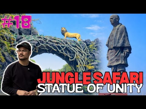 Vlog - 36 | “Statue of Unity & Jungle Safari🦁” | Harjashan Uncharted 