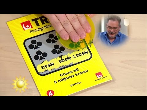 Se när båtälskaren Ari skrapar hem storvinsten! - Nyhetsmorgon (TV4)