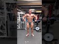 IFBB PRO 212 BODYBUILDER POSING POST WORKOUT