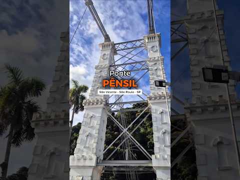Ponte Pênsil - São Vicente - São Paulo  #baixadasantista #litoralsp