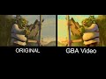 Shrek Original VS GBA Video