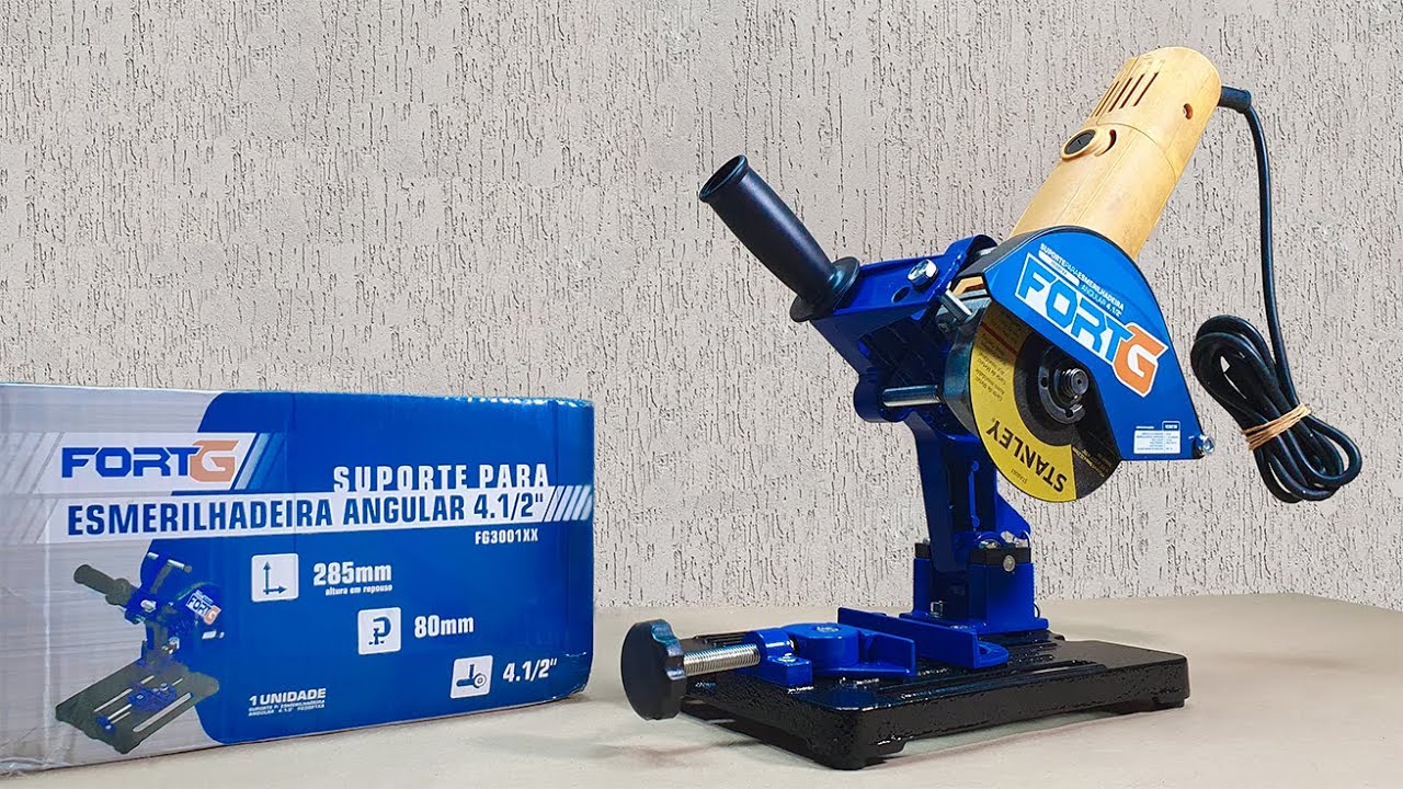 Suporte Para Esmerilhadeira — O "Primo Pobre" do Policorte