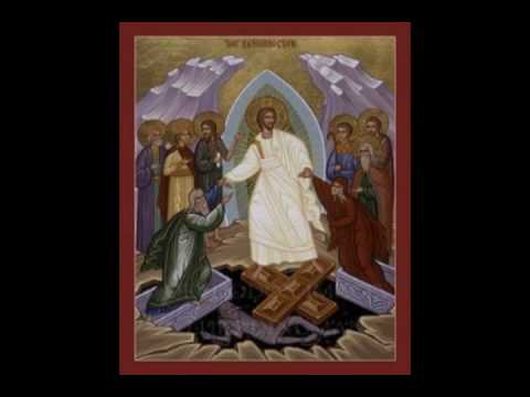 Troparul Învierii Domnului nostru Iisus Hristos (glasul 1)