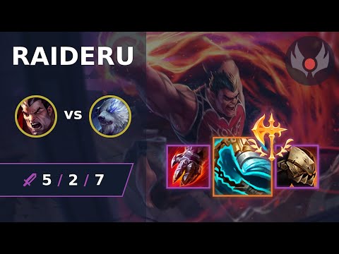 [ Raideru ] Darius TOP vs Volibear | EUW GRANDMASTER | LOL Season 2024