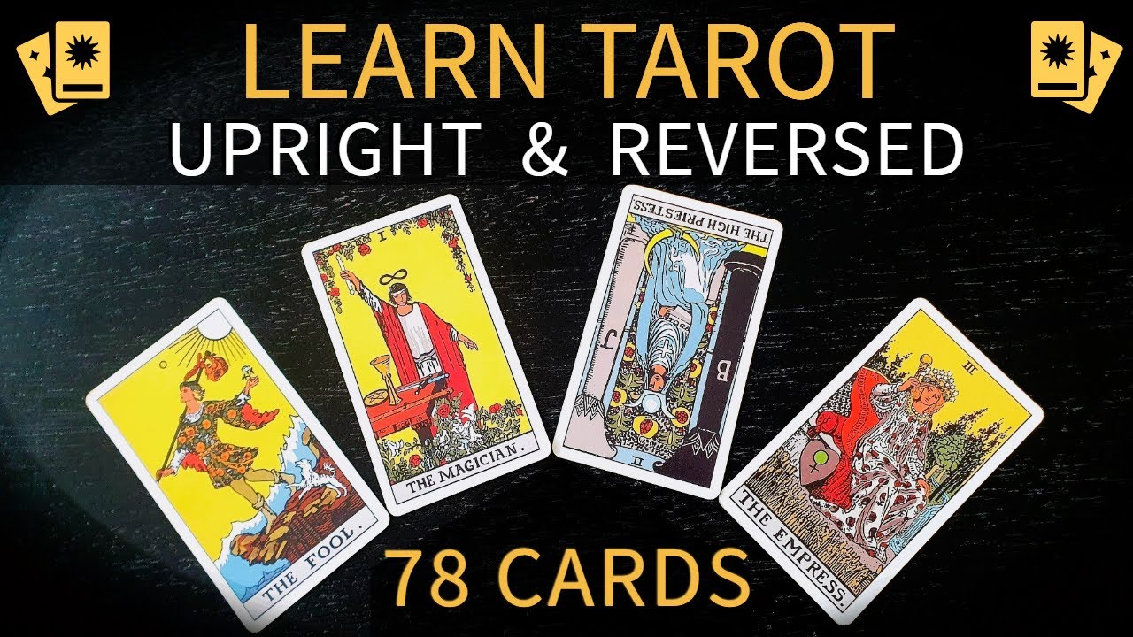 All 78 Tarot Card Meanings UPRIGHT &amp; REVERSED 💫 DETAILED!