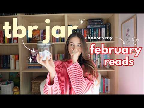 tbr jar chooses my february reads (a mix of all genres!) ⭐️🫙