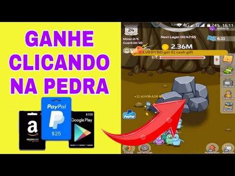 Como Ganhar Dinheiro no Paypal Clicando na Pedra \Money no Paypal/