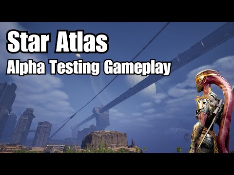 Star Atlas Alpha Gameplay in Showroom