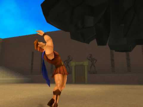 Kingdom Hearts II, English cutscene: 153 - The Hero Hercules - HD 720p