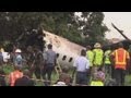 Plane crash in Nigeria leaves at least 15 people.