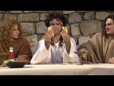 Jesus Christ II - French Sketch Les Inconnus  /Humour- Subtitles in English