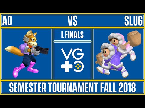 UD Semester Tournament Fall 2018 - Singles - Losers Finals - AD (Fox) vs. NBR | SluG (ICs)