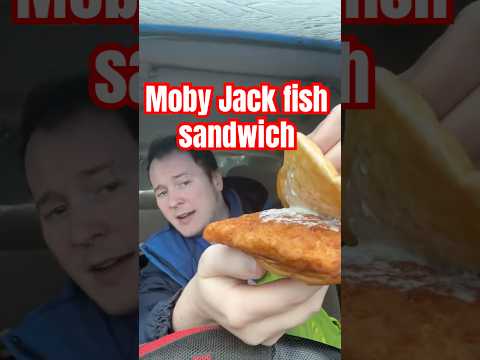 Jack in the Box ￼ Moby jack ￼ fish sandwich review #shorts #food #review