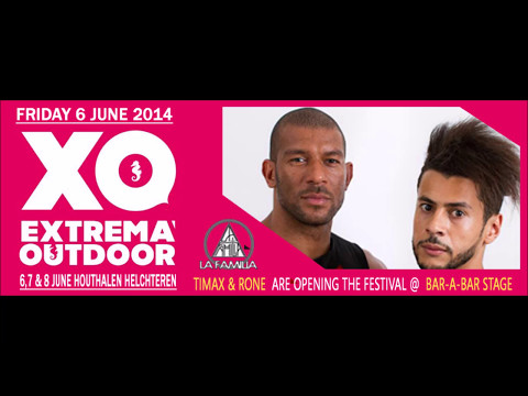 TIMAX & LA FALMILIA @ EXTREMA OUTDOOR FESTIVAL BELGIUM JUNE 2014