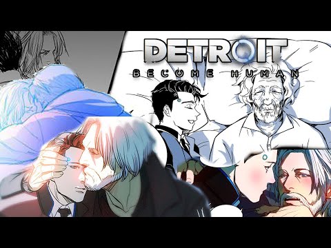 Best of Hank x Connor | Detroit Become Human Comic Dubs Compilation #HankCon