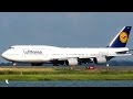 Lufthansa 747-8i (B748) departing Boston (BOS, KBOS)