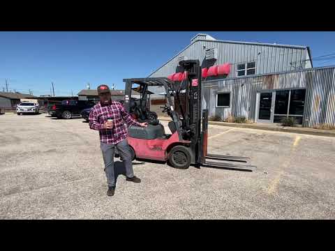 Toyota 6,000lbs Capacity Warehouse Forklift