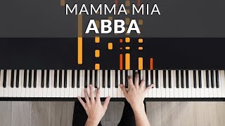 ABBA - Mamma Mia | Francesco Parrino Piano Cover Tutorial