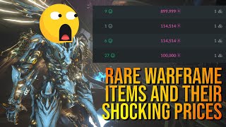 These Warframe ITEM PRICES will make you question your platinum farming method in the game!
