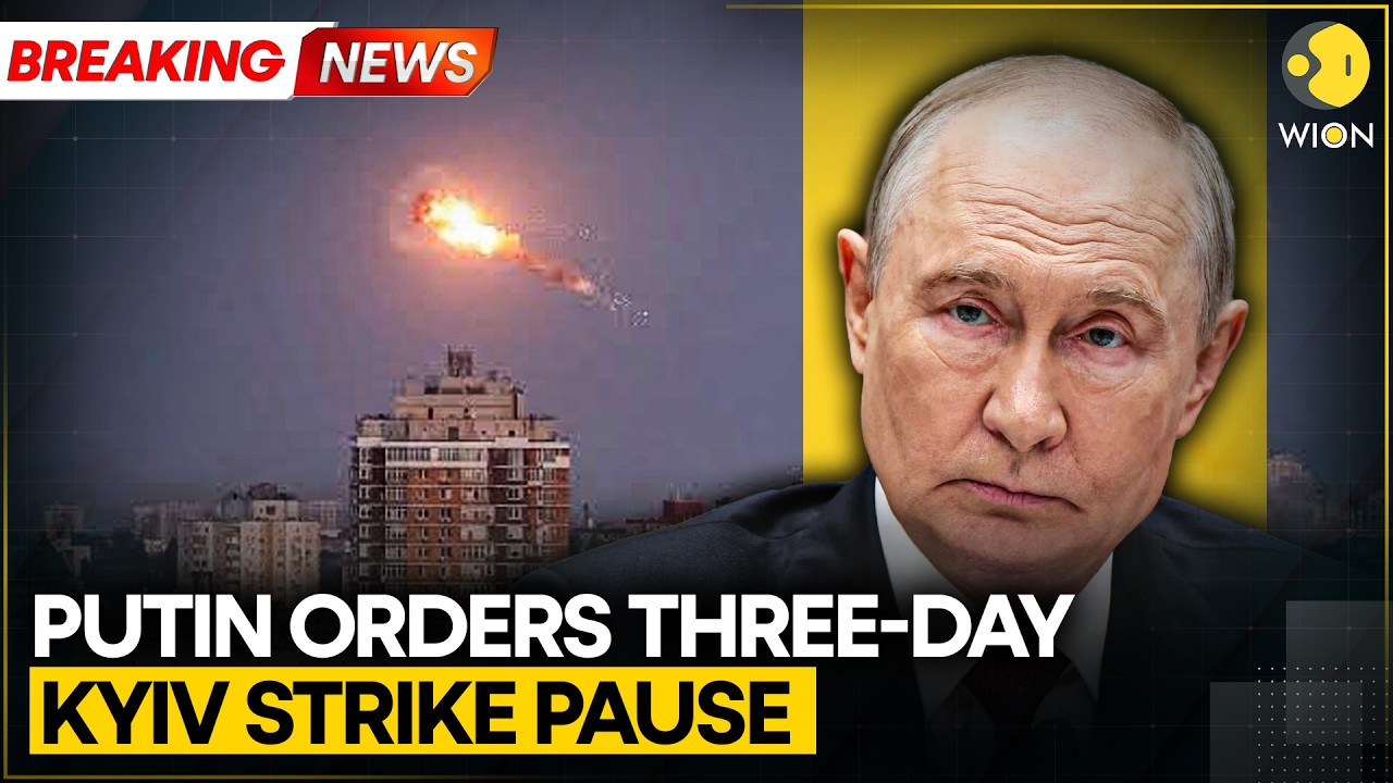 Putin Orders Three-day Halt to Strikes on Kyiv; Set to Meet Special US Envoys Witkoff, Kushner |WION
