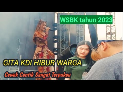GITA KDI Asli Sasak, KONSER DI SIRKUIT MANDALIKA PADA AJANG WSBK 2023