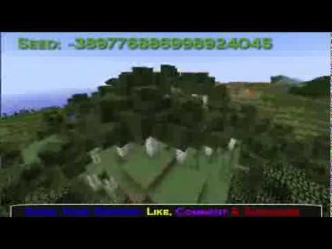 EPIC MINECRAFT SEED with Hidden Cave & Epic Mountains!