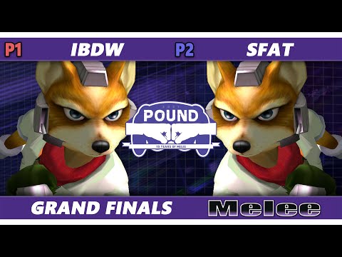 Pound 2021 GRAND FINALS - iBDW (Fox) Vs. SFAT (Fox) SSBM Melee Tournament