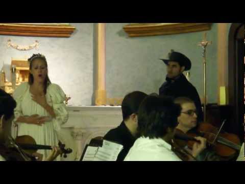 Don Giovanni rehearsal (snippet):  César A. Méndez Silvagnoli and Melissa Mino